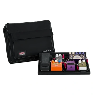 Immagine di Gator GPT BL PWR pedal board c/borsa e alimentazione 42 x 30,5 cm