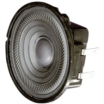 Immagine di Visaton K 50 WP Ohm 2 pollici 5 cm Mini altoparlante W Ω Nero Membrana in plastica, Resistente allumidità, ai raggi UV