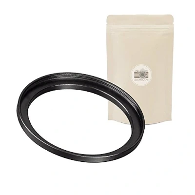 Immagine di 67 62mm Anello adattatore step down da 67mm a per obiettivo verso filtro 100% in metallo Compatibile con tutte le marche Adaptout marca francese