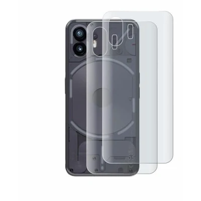 Immagine di brotect Pellicola Copertura Completa Opaca per Nothing Phone (2) (Posteriore) (2 Pezzi) Full Cover 3D Curvo