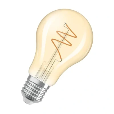 Immagine di OSRAM LED Vintage E27 4,9W 2.700K Filamento a spirale oro dimmerabile