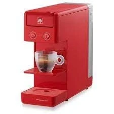 Immagine di illy Iperespresso Y3.3 Macchina da caffè per capsule, 0.7 l, colore: rosso