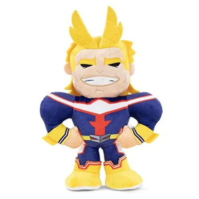 Immagine di Peluche dei Personaggi di My Hero Academia 28cm Deku, Bakugo, Todoroki,All Might Qualità Super Soft (All Might)