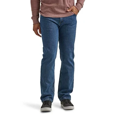 Immagine di Wrangler Autenthics Jeans classico a 5 tasche da uomo, vestibilità standard, elasticizzato, 33W x 32L