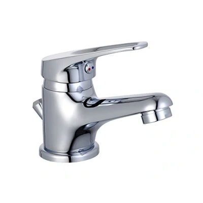 Immagine di EISL velocità: Miscelatore per lavabo con Scarico, Extra salvaspazio, Ideale Piccoli lavelli, Ottone, Finitura cromata
