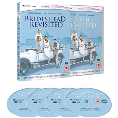 Immagine di Brideshead Revisited Complete ITV TV Drama Series (4 Discs) Remastered All 11 Episodes DVD Box Set Collection + Extras: Commentaries Still Gallery Deleted Scenes Making Of