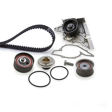 Immagine di GATES KP3TH25493XS 1 pompa acqua + Kit Cinghia Distribuzione con Tru Power termostato AUDI: A4 B6 Avant, Sedan, A6 C5 Avant