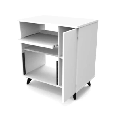 Immagine di Glorious Modular Side rack White Estensione da studio per le serie Sound Desk e Workbench