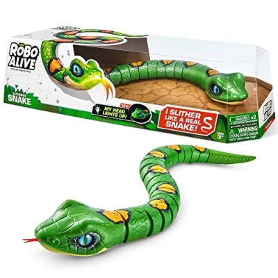 Immagine di ROBO ALIVE 7150B Snake Series 3, giocattolo robotico per animali domestici, rettile