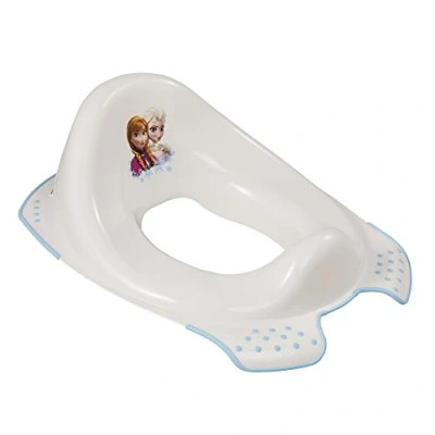 Immagine di Seggiolino Riduttore per WC keeeper Frozen, Da 18 Mesi a 4 Anni circa, Funzione Antiscivolo, Ewa, Bianco
