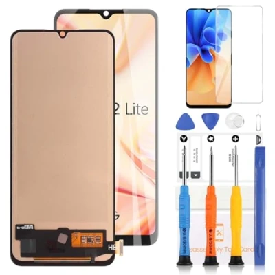 Immagine di TFT Display per Oppo Find X2 Lite Schermo LCD CPH2005 6.4&quot; Touch Screen Digitizer Assembly Parti di Riparazione con Strumenti(Nero)