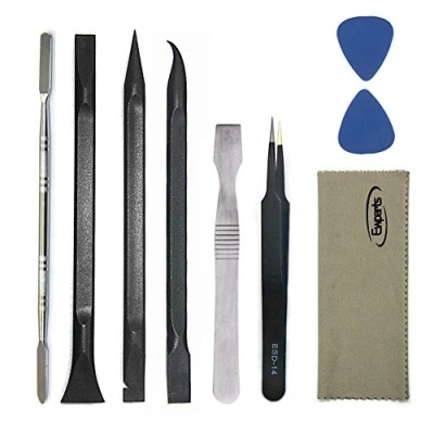 Immagine di Ewparts 9 in 1 Strumento di apertura a leva, strumenti smontaggio dello schermo del telefono e computer portatile Kit riparazione per iPhone/Smartphone/Tablet Retina