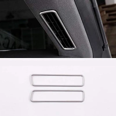 Immagine di per Arteon 2017 2021 / Passat B8 2015 2020 Cornici dei Ventilazione Interno Acciaio Inossidabile 2 Pezzi