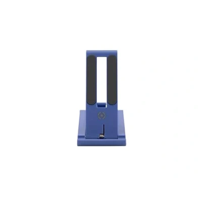 Immagine di Celly, Desk Holder, Supporto Cellulare Fino a 7&quot;, Struttura Richiudibile, Porta con Regolazione Inclinazione, Compatibilità Universale, Colore Viola