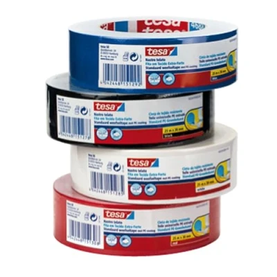 Immagine di Tesa 56359 00002 00 Nastro in tessuto Blu (L x L) 25 m 38 mm 1 pz.