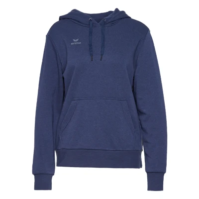 Immagine di Erima Donna Essential Team Felpa con cappuccio, new navy, 40