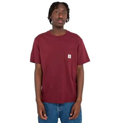 Immagine di Element Basic Pocket Tshirt con stampa, Uomo, Taglia: XS, Red