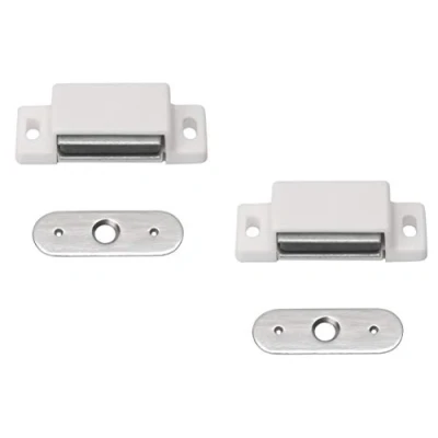 Immagine di Metafranc Contropiastra Fissa Chiusura Magnetica, Metallo e plastica, Bianco, 3 kg (2 Stück)
