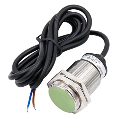 Immagine di Heschen, sensore di prossimità induttivo PR30 10DC, tipo cilindrico, 10 mm, M30 rotondo, 12 24 VDC 2 fili, schermato, NC (normalmente chiuso) CE