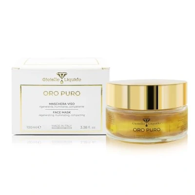 Immagine di Maschera Viso Illuminante con Acido Ialuronico Purissimo Oro Colloidale Rigenera Cellule e Collagene Del Per Tutti I Tipi Di Pelle 100 ML