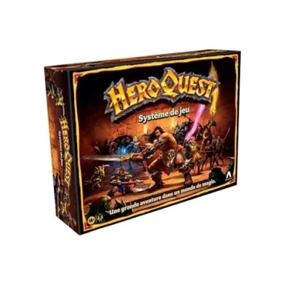 Immagine di Avalon Hill, HeroQuest, gioco di avventure fantastiche, stile dungeon, a partire da 14 anni, 2 5 giocatori