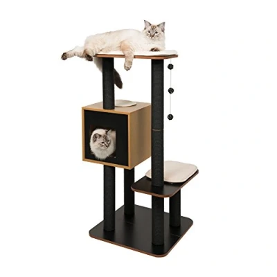 Immagine di Vesper 52046 Mobile per Gatti V High Base, Nero