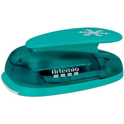 Immagine di Artemio 7,6 cm Fustella a Forma di Fiocco Neve, Colore: Verde