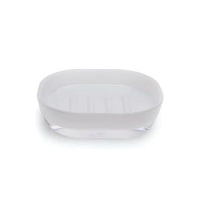 Immagine di Excelsa Linea Bagno Portasapone, Bianco, 15.7 x 11 4 cm