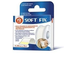 Immagine di CEROTTO IN ROCCHETTO PIC SOFT FIX TESSUTO NON 2,5X500 CM CON FUSTELLA