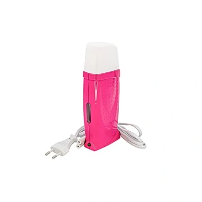 Immagine di EpilWax Epilatore Royal 35 Watt Scalda cera per roll on di depilazione professionale 100ml con strisce depilazioneDispositivo calda cartuccia ricaricabile Fuchsia