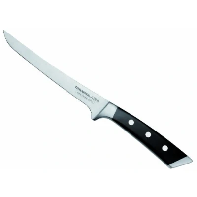 Immagine di Tescoma 884525 Azza Coltello Disossatore, Acciaio Inossidabile, Nero, 16 cm, 1 Pezzo