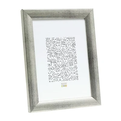 Immagine di Deknudt Frames S54SD7 Cornice portafoto in Legno, 20 x cm, Colore: Grigio/Argento