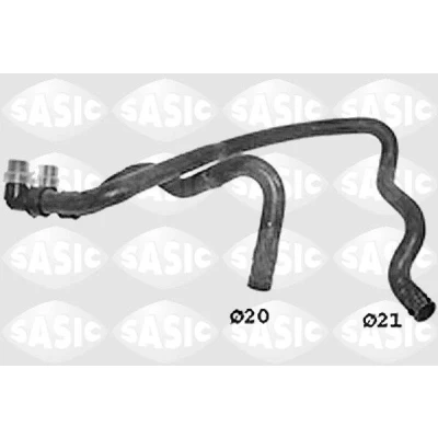 Immagine di SASIC SWH0300 Tubo Radiatore CITROËN: Berlingo / First I Van, I, Xsara Coupe