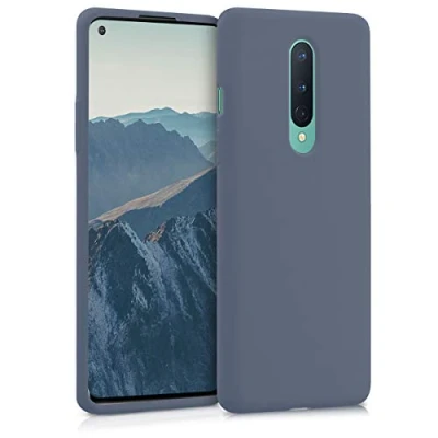 Immagine di kwmobile Cover per OnePlus 8 (2020) Custodia Back Case Smartphone in Silicone TPU Protezione Gommata lavanda opaco