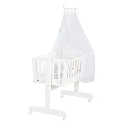 Immagine di roba Culla con set biancheria Fox &amp; Bunny, bianco