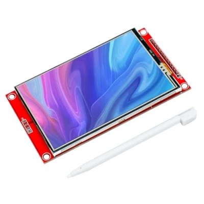 Immagine di LAFVIN 3.5 inch TFT LCD Touch Display Shield Module 480x320 SPI Serial ILI9488 with Pen Compatible Arduino