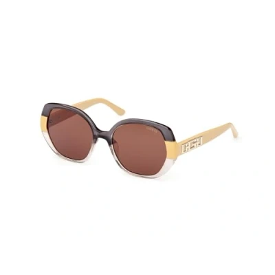 Immagine di Guess IN Iniettato Occhiali da sole, Donna, Taglia: One Size, Giallo marrone
