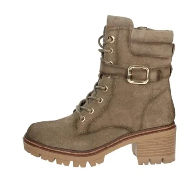 Immagine di Carmela Stivaletti con plateau, Donna, Taglia: 38, Taupe Pelle