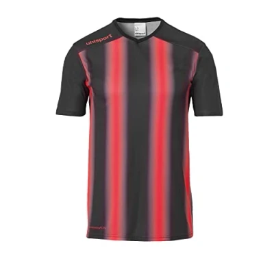 Immagine di uhlsport Maglia Stripe 2.0, Uomo, Nero/Rosso, L