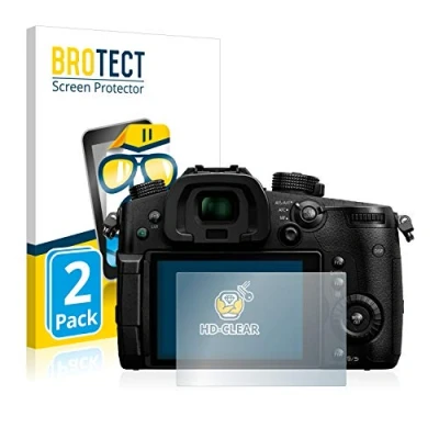 Immagine di brotect Pellicola Protettiva per Panasonic Lumix DC GH5 / GH5S Protezione Schermo (2 Pezzi) [Trasparente, Anti Impronte]