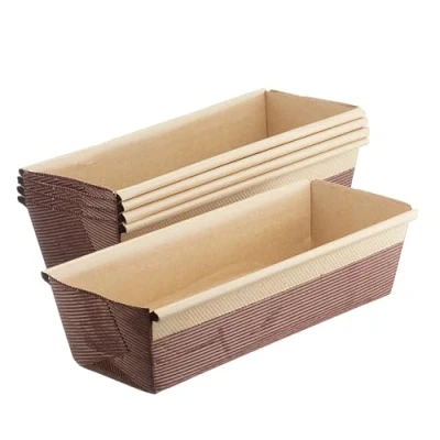 Immagine di DECORA, 0320181 Stampi per PlumCake, Comodissimi Cuocere, Presentare e Regalare Resistente fino a 200, Made in Italy, Confezione da 5