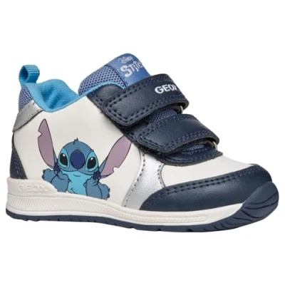Immagine di Geox B Rishon Boy A, Scarpe da Ginnastica Bimbo 0 24, Blu A000bc, 21 EU