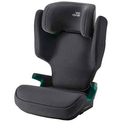 Immagine di BRITAX RÖMER Seggiolino Auto DISCOVERY PLUS 2, con Sistema di Fissaggio ISOFIX, Bambini da 100 150 cm (i Size), 3.5 12 anni, Midnight Grigio