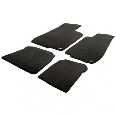Immagine di AutoStyle TM PE538V Set tappetino Velluto anteriore e posteriore 4 nero PEUGEOT: 108 Hatchback