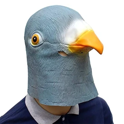 Immagine di HAORONG Maschera di Piccione Lattice con Testa a Piena