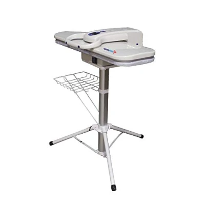 Immagine di Pressa da Stiro a Vapore (Ferro) Ultra XL di Speedypress con Supporto La Più Grande e Avanzata d&#039;Europa (90cm x 31cm; 2.200watt) Per Uno Stiraggio Velocissimo (+ GRATIS Copriasse Extra Fondo in Schiuma RRP 45,00 )