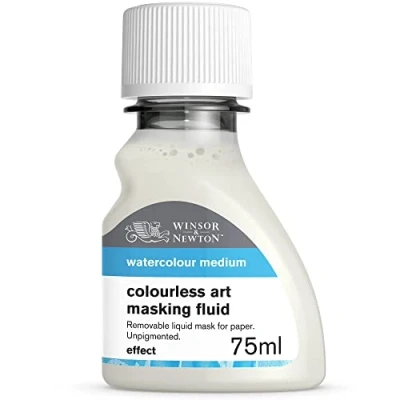 Immagine di Winsor &amp; Newton Medium per acquerelli, Maskiergummi farblos, 75ml Flasche