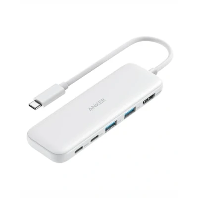 Immagine di Anker Hub USB, 332 USB C (5 in 1) con display HDMI 4K, porta dati da 5 Gbps e 2 porte A per MacBook Pro, Air, Dell XPS, Lenovo Thinkpad, laptop HP Altro
