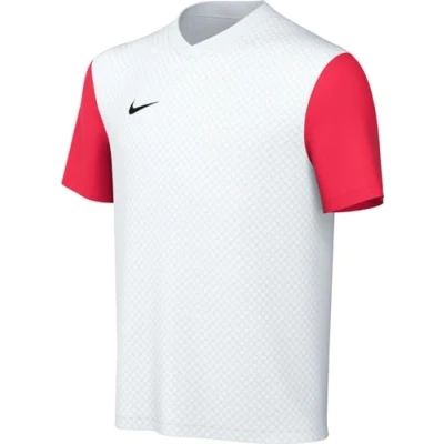 Immagine di Nike Y Nk DF Tiempo Prem II JSY SS in Jersey, Bianco/Nero, 10 12 Anni Unisex Bambini e Ragazzi