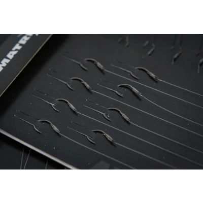 Immagine di Matrix MXC 2 Size 14 Barbless / 0.18mm 6&quot; (15cm) X Strong Pole Rig 8pcs Terminali per pesce bianco